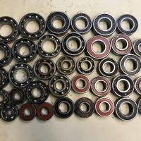 2020年1月のベアリング交換結果　バイクオートバイハブベアリング　タイヤ交換東京モトフリーク